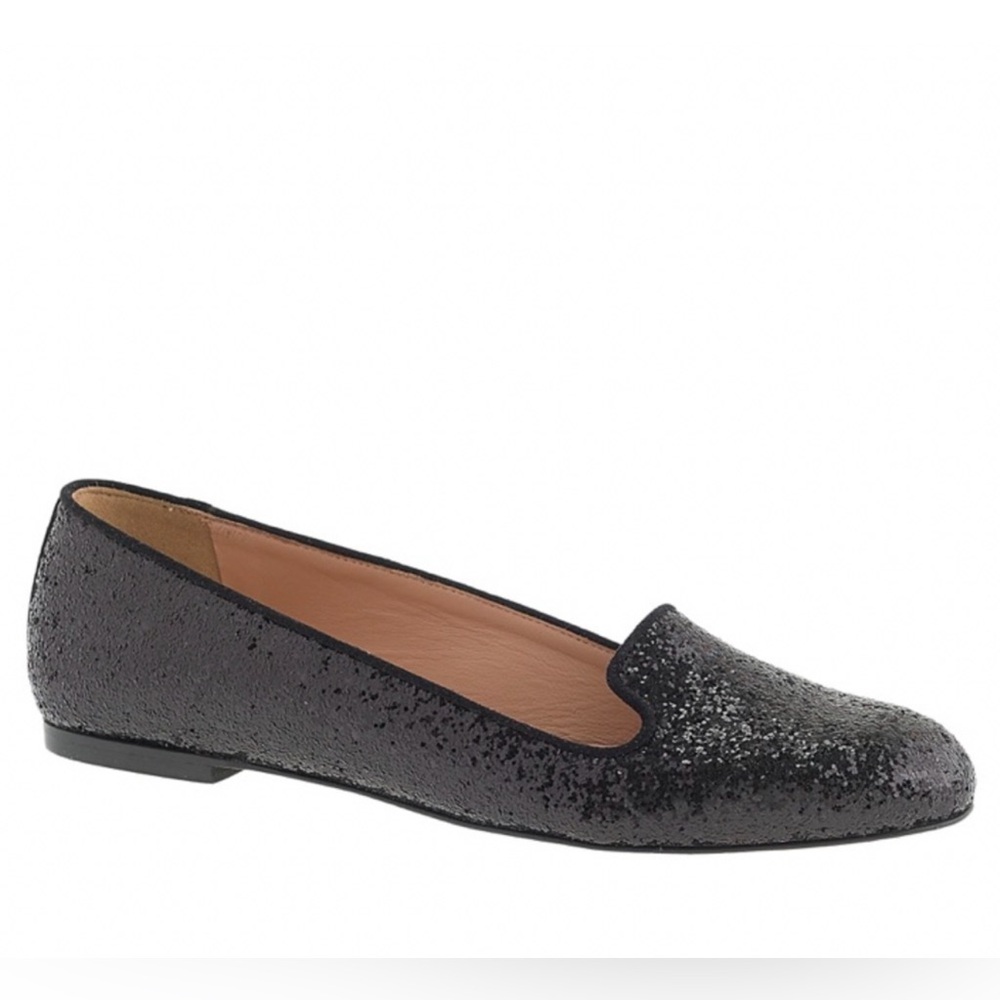 J. Crew Sophie Glitter Loafers